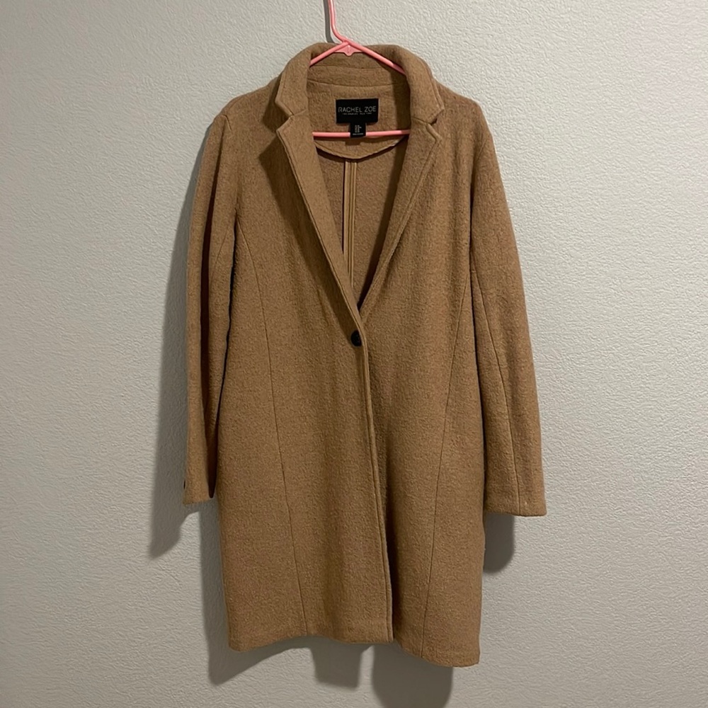 Rachel Zoe - light camel winter coat - M